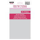Sleeve Kings Board Game Sleeves "Super Large 89mm x146mm 110 Sleeves Per Pack