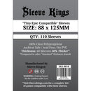 Sleeve Kings Board Game Sleeves "Tiny Epic Compatible" 88mmx125mm 110 Sleeves Per Pack