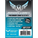 Mayday -  Premium Euro Card Sleeve 125% thicker Pack of 50 - 59 MMx92 MM