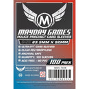 Mayday - Custom Police Precinct Game Sleeves pack of 100 63.5x92 MM