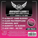 Mayday -  Premium Small Square Card Sleeves Pack of 50 - 70 MMx70 MM