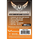 Mayday -  USA Chimera Game Sleeves Pack of 100 - 57.5 MMx89 MM Orange