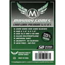 Mayday -  Premium Card Game Sleeves Pack of 50 - 63.5 MMx88 MM Dark Green