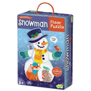 Peaceable Kingdom Floor Puzzle Snowman 40 Pieces