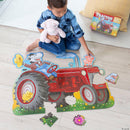 Floor Puzzle Tractor 47 Pieces