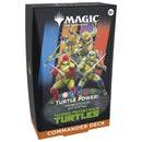 Magic the Gathering Teenage Mutant Ninja Turtles Commander Deck Turtle Power WHITE/BLUE/BLACK/RED/GREEN 4 Decks Per Display