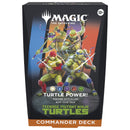 Magic the Gathering Teenage Mutant Ninja Turtles Commander Deck Turtle Power WHITE/BLUE/BLACK/RED/GREEN 4 Decks Per Display