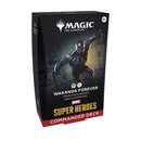 Magic the Gathering Marvel Super Heroes Commander Decks 4 Decks Per Display