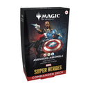 Magic the Gathering Marvel Super Heroes Commander Decks 4 Decks Per Display