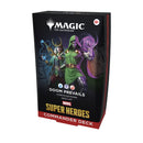 Magic the Gathering Marvel Super Heroes Commander Decks 4 Decks Per Display