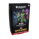 Magic the Gathering Marvel Super Heroes Commander Decks 4 Decks Per Display