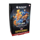 Magic the Gathering Marvel Super Heroes Commander Decks 4 Decks Per Display
