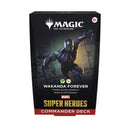 Magic the Gathering Marvel Super Heroes Commander Decks 4 Decks Per Display