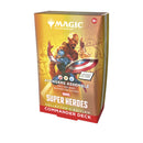 Magic the Gathering Marvel Super Heroes Collector Commander Decks 4 Decks Per Display