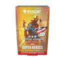 Magic the Gathering Marvel Super Heroes Collector Commander Decks 4 Decks Per Display