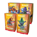 Magic the Gathering Marvel Super Heroes Collector Commander Decks 4 Decks Per Display