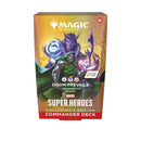 Magic the Gathering Marvel Super Heroes Collector Commander Decks 4 Decks Per Display