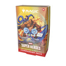 Magic the Gathering Marvel Super Heroes Collector Commander Decks 4 Decks Per Display