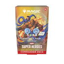 Magic the Gathering Marvel Super Heroes Collector Commander Decks 4 Decks Per Display
