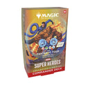 Magic the Gathering Marvel Super Heroes Collector Commander Decks 4 Decks Per Display
