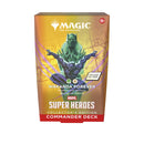 Magic the Gathering Marvel Super Heroes Collector Commander Decks 4 Decks Per Display