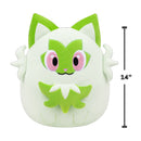 Squishmallows Pokemon Sprigatito 14"