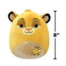 Squishmallows Plush Disney The Lion King 30th Anniversary Assortment 8" 12 in the Assortment