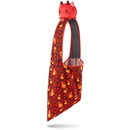 Tee Turtle - Plushie Tote Bag - Dark Red Tabletop Gaming Tote Bag and Red Dragon Plushie