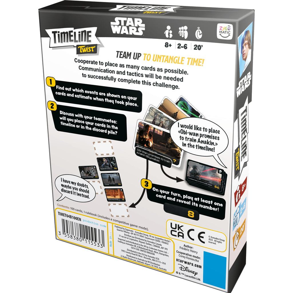 Timeline Twist Star Wars Edition Game – SuperOffice