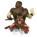 Iello Unmatched Little Red Riding Hood vs Beowulf Foil Promo Card