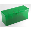 Gamegenic Fourtress Holds 320 Sleeves Deck Box Green Cards
