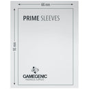 Gamegenic Prime Card Sleeves Red 66mmx91mm 100 Sleeves Per Pack