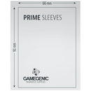 Gamegenic Prime Card Sleeves White 66mmx91mm 100 Sleeves Per Pack
