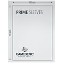 Gamegenic Prime Card Sleeves Green 66mmx91mm 100 Sleeves Per Pack