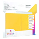 Gamegenic Prime Card Sleeves Yellow 66mmx91mm 100 Sleeves Per Pack