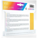 Gamegenic Prime Card Sleeves Yellow 66mmx91mm 100 Sleeves Per Pack