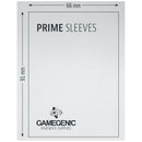 Gamegenic Prime Card Sleeves Orange 66mmx91mm 100 Sleeves Per Pack