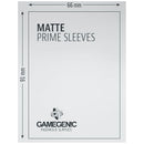 Gamegenic Matte Prime Card Sleeves White 66mmx91mm 100 Sleeves Per Pack