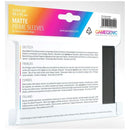 Gamegenic Matte Prime Card Sleeves Black 66mmx91mm 100 Sleeves Per Pack