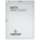 Gamegenic Matte Prime Card Sleeves Black 66mmx91mm 100 Sleeves Per Pack