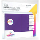 Gamegenic Matte Prime Card Sleeves Purple 66mmx91mm 100 Sleeves Per Pack