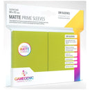 Gamegenic Matte Prime Card Sleeves Lime 66mmx91mm 100 Sleeves Per Pack