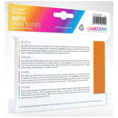 Gamegenic Matte Prime Card Sleeves Orange 66mmx91mm 100 Sleeves Per Pack