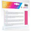Gamegenic Matte Prime Card Sleeves Pink 66mmx91mm 100 Sleeves Per Pack