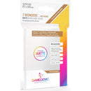 Gamegenic Matte Board Game Sleeves - Size Code BROWN - 7 Wonders/Abyss 67mmx103mm 80 Sleeves Per Pack