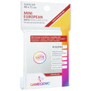 Gamegenic Matte Board Game Sleeves - Size Code RUBY - Mini European Sized 46mmx71mm 50 Sleeves Per Pack