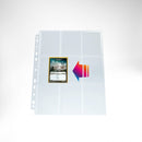 Gamegenic Ultrasonic 9 Pocket Pages Sideloading 10Pcs Pack