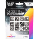 Gamegenic Galaxy Series - Moon - D6 Dice Set 16 mm 12 pcs