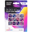 Gamegenic Galaxy Series - Nebula - D6 Dice Set 16 mm 12 pcs
