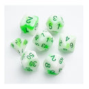Gamegenic Glow Series - Venom Stones - RPG Dice Set 7 pcs
